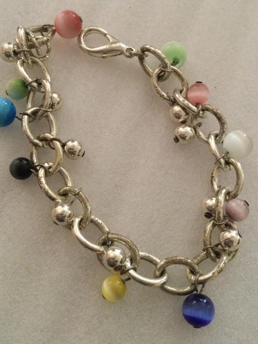 Catseye Dangle Bracelet